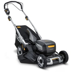 Stiga Twinclip 950e V Kit inkl. 2 stk 7,5 Ah batterier og lader