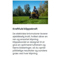 Stiga Havetraktor Estate 598e 56V 40Ah Udskifteligt batteri