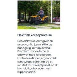 Stiga Havetraktor Estate 598e 56V 40Ah Udskifteligt batteri