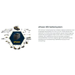 Stiga Twinclip 950e V Kit inkl. 2 stk 7,5 Ah batterier og lader