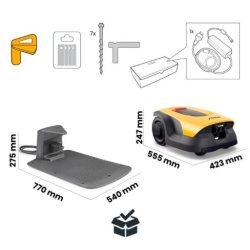 Stiga A 8v Kabelfri robotpl�neklipper 