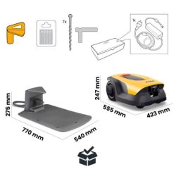 Stiga A 10v Kabelfri robotpl�neklipper 