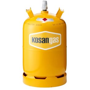 Gasflaske, 11 kg.(flaske uden indhold)