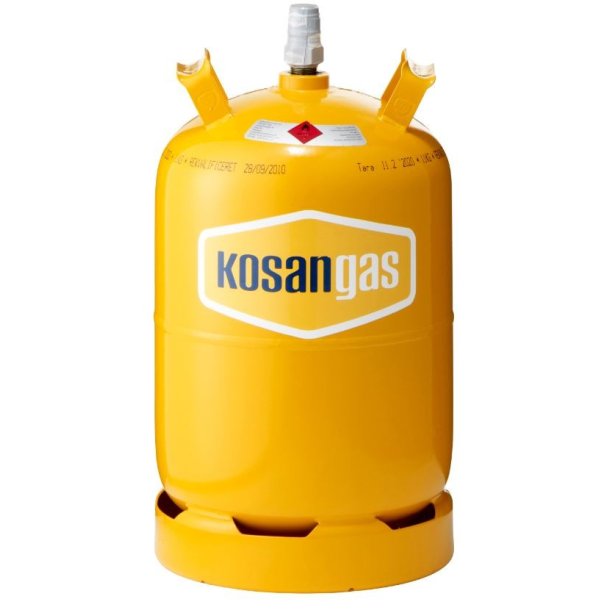 Gasflaske, 11 kg.(flaske uden indhold)