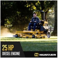 Hustler Z Diesel 60 RD 153cm Bagudkast