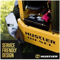 Hustler Z Diesel 72 RD 183cm Bagudkast