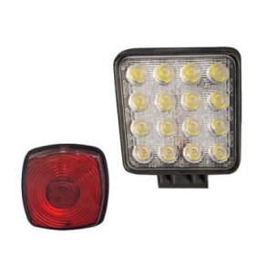 Lyspakke, for- og baglys til CM2 til Westermann E-Lectric+ 