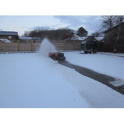 RC 1000 Hydraulisk kost Reversibel 1200 mm og centerdrevet