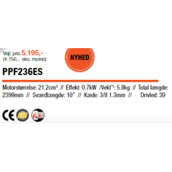 Echo Stangsav 240 cm Motorsav PPF236ES