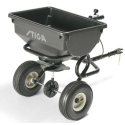 Stiga 30 liter Fr- og gdningsspreder til Havetraktorer og frontmonterede Ridere.