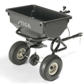 Stiga 30 liter Fr- og gdningsspreder til Havetraktorer og frontmonterede Ridere.
