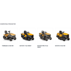 Stiga 30 liter Fr- og gdningsspreder til Havetraktorer og frontmonterede Ridere.