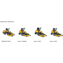 Stiga 30 liter Fr- og gdningsspreder til Havetraktorer og frontmonterede Ridere.