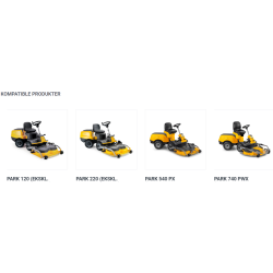 Stiga 30 liter Fr- og gdningsspreder til Havetraktorer og frontmonterede Ridere.