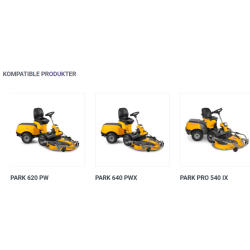 Stiga 30 liter Fr- og gdningsspreder til Havetraktorer og frontmonterede Ridere.