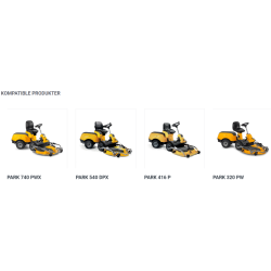 Stiga 42" Grs- og Lvopsamler til Villa og Park Ridere