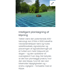 Stiga A 3000 Kabelfri Robotplneklipper