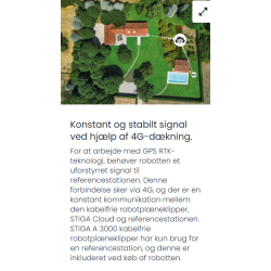 Stiga A 3000 Kabelfri Robotplneklipper