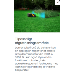 Stiga A 3000 Kabelfri Robotplneklipper