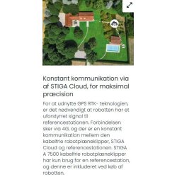 Stiga A 5000 Kabelfri Robotplneklipper