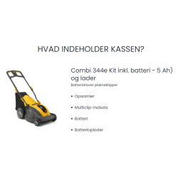 Stiga Combi 344e Kit inkl. batteri - 5 Ah) og lader
