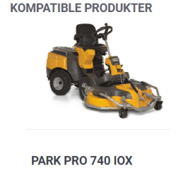 Stiga Combivogn i plastik med en kapacitet p 180 liter til Havetraktorer og frontmonterede Ridere