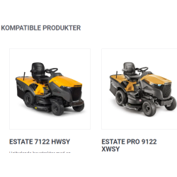 Stiga Deflektorst til montering bag p nvnte Estate Havetraktorer 