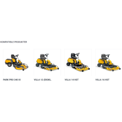 Stiga Galvaniseret Pro-Vogn til frontmonterede Ridere