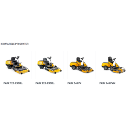 Stiga Galvaniseret Pro-Vogn til frontmonterede Ridere