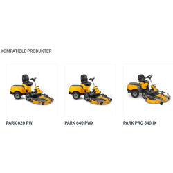 Stiga Galvaniseret Pro-Vogn til frontmonterede Ridere