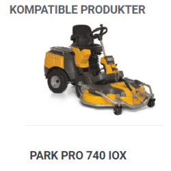 Stiga Galvaniseret Pro-Vogn til frontmonterede Ridere