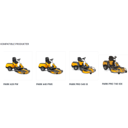 Stiga Gummiskr til 120 cm Sneblad 