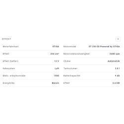 Stiga Havetraktor Combi 166