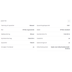 Stiga Havetraktor Combi 166