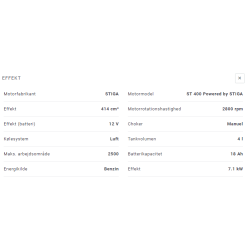 Stiga Havetraktor Combi 372