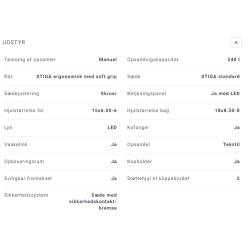 Stiga Havetraktor Estate 384e 48 V / 30 Ah