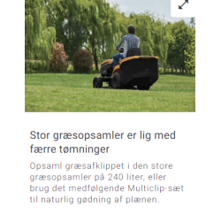 Stiga Havetraktor Estate 584e 48 V / 40 Ah