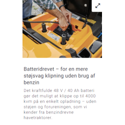 Stiga Havetraktor Estate 584e 48 V / 40 Ah