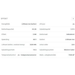 Stiga Havetraktor Estate 798e 48V 64 Ah
