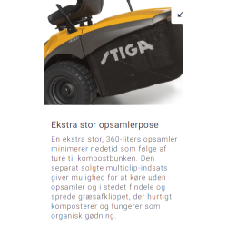 Stiga Havetraktor Estate 9122 WX 4WD