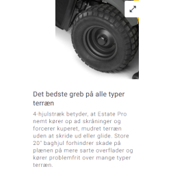 Stiga Havetraktor Estate 9122 WX 4WD