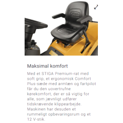 Stiga Havetraktor Estate 9122 WX 4WD