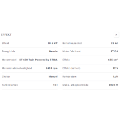 Stiga Havetraktor Estate 9122 WX 4WD