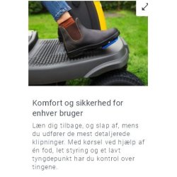 Stiga Havetraktor Swift 372e 48V 25Ah fordelt p 4 batterier fra 700 serien