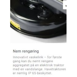 Stiga Havetraktor Tornado 398e 48V 30Ah