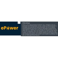 Stiga Havetraktor Tornado 398e 48V 30Ah