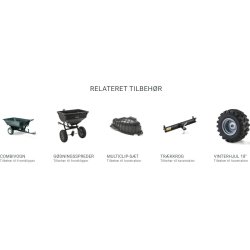 Stiga Havetraktor Tornado 398e 48V 30Ah