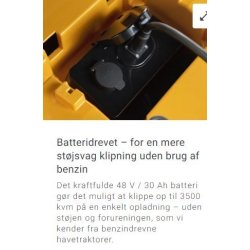 Stiga Havetraktor Tornado 398e 48V 30Ah