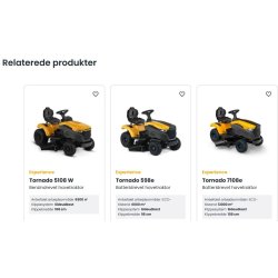 Stiga Havetraktor Tornado 5108 