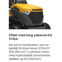 Stiga Havetraktor Tornado 5108 